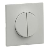 Dual switch 10AX Urbano grey finish
