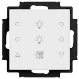 6-key switch, 4xlight, 2xcurtains, in/out, room thermostat