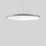 TRIONA round, 106 W, 11700 lm, 840, silver, smart+free Pendant luminai