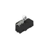 Microswitch with roller lever