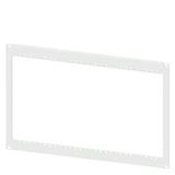 SIVACON, cover for 19 frame, 7X20 device holder 7HU RAL7035