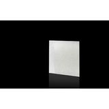 Absorber mat for pleated filter