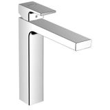 Vernis Shape 190 sink mixer, with pop-up, chrome