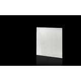 Absorber mat for pleated filter