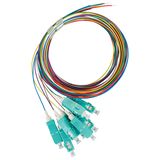 FO Pigtail SC, 50/125æm OM3, 2.0m, Easy Strip, 8pcs