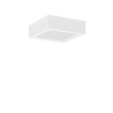 TOLEDO FLAT+ square, 10 W, 1200 lm, 830, 840, white, on/off Surface mo