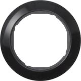 Cover frame 1-way for Series R.classic central. Series 1930 black