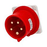 Built-in 32A/400V 5-pole IP44 connector