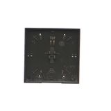 Triple illuminated contact push button, (module), 10AX, quick connection, Bronze matt, metalic