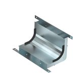 Vertical bend, three-compartment, height 28 mm