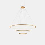 Pendant Circular Inward 3 Rings (ø1200 ø900 ø600) LED 140.8W 6411lm 4000K White