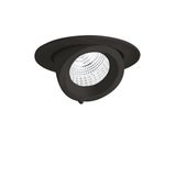 EB431 LED (85mm) 9W 840 SPOT BLACK DALI