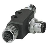 ICZ-3T-V15B M12 T-piece