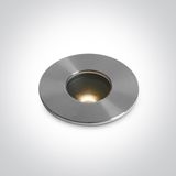 69068B/W SS316 INGROUND 4,5W WW IP67 DARK LIGHT 500mA
