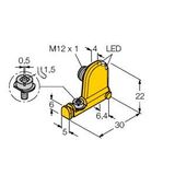 Magnetic Field Sensor For Pneumatic Cylinders   BIM-UNT-AP6X2-H1141