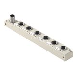 with M12 outlet, 12-pole, A-coded, M12, 30 V, A-coded, LED: Yes, LED initiator: Yes, Wiring type: PNP