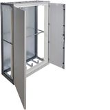 Modular stand-alone distrib. IP41 1350x2000x600 120° RAL7035 rear wall