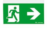 COM MSC-WF/MRC-WF/MRCR-WF SP1E002R SR - Escape sign