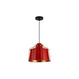 Ceiling fixture GOA , 3536,AC220-240V,50/60Hz,1*E27, IP20, Diameter 32 CM,single, red