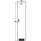 Connection cabinet 400A 3P with circuit breaker