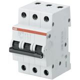 SH203M-B40 Miniature Circuit Breaker - 3P - B - 40 A