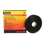 Scotch® Vinyl Electrical Tape 22, Black, 12 mm x 33 m