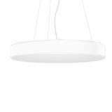 Flat Polymero Kreis XXL, 100 W, 10400 lm, 840, white, DALI Pendant lum