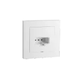 DCL WALL OUTLET WHITE 6-PACK