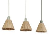DECOR RAFFIA PENDANT LINEAR 3XE27GNOSRAM