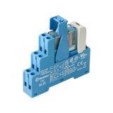 Rel. interface Mod.screw 2CO 10A/24VDC/Agni/LED/diode
