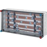 Mi Rail box for transformers IP65, 630A, 5-pole divisible, BM4, 600x300mm (Mi 2446)