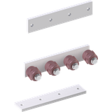 PAH2131 PAH2131    TBB Holder L250mm 3x Cable