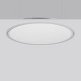 TRIONA round, 66 W, 8350 lm, 840, silver, DALI Recessed ceiling lumina