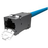 PERFORMANCE LINE Jack RJ45 shielded, Class Ea 10GB PoE+