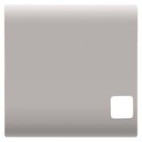 REPLACEABLE BUTTON KEY FOR PUSH-BUTTON PANEL - TO BE COMPLETED WITH LENS - 2 MODULES - NATURAL BEIGE - CHORUS