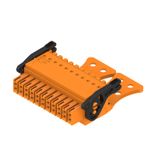 PCB plug-in connector, female plug, 3.50 mm, Number of poles: 22, 180°, PUSH IN with push button, Clamping range, max. : 1.5 mm², Box