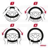 Steering wheel cover SWC-60-M (37-39cm)