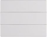 Push-button 1gang, Arsys, polar white glossy