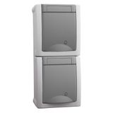 Pacific Grey Earth Socket + Earth Socket Ver (Quick Connection)