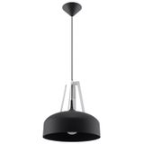HANGING LAMP CASCO BLACK/WHITE E27 1X60W IP20