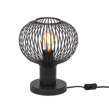 Gila table lamp 23 cm E27 matt black