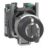 Metal KS 3-pos stay put KRC 2 NO Push-in