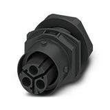 IPD W 3P2,5 F M20 BK - Panel feed-through
