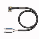 Actuator and Sensor Cable, PVC Connection Cable   PKW4M-P7X2-2/TEL