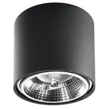SPOT TIUBE BLACK GU10 1X40W IP20