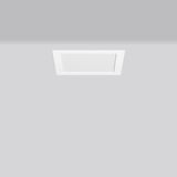TOLEDO FLAT+ square, 11...18 W, 1050...2100 lm, 830, 840, white, on/of