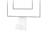 Single hanger, white matt