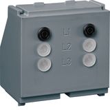 Measuring frame short for sockets for measurement, 1-phase