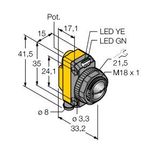 Photoelectric Sensor Convergent Mode Sensor   QS18VP6CV15Q7