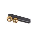 DYSKO,WCL, double, PHASE, 2700K, 13W, 36ø, schwarz/gold